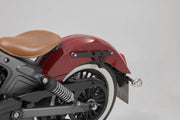 SW-Motech SLH Side Carrier - Black, Powder-Coated, Luggage, Luggage Rack, Side Carrier - HTA.20.682.10100