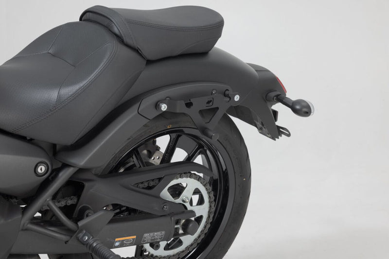 SW-Motech SLH Side Carrier - Black, Powder-Coated, Luggage, Luggage Rack, Side Carrier - HTA.08.682.10100
