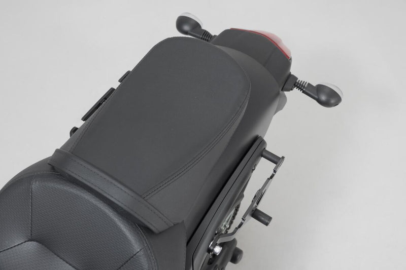 SW-Motech SLH Side Carrier - Black, Powder-Coated, Luggage, Luggage Rack, Side Carrier - HTA.08.682.10100