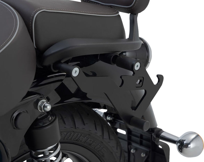 SW-Motech SLH Side Carrier - Black, Powder-Coated, Luggage, Luggage Rack, Side Carrier - HTA.41.682.11000