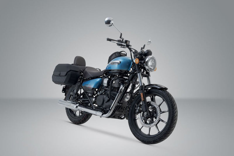 SW-Motech SLH Side Carrier - Black, Powder-Coated, Luggage, Luggage Rack, Side Carrier - HTA.41.682.11000