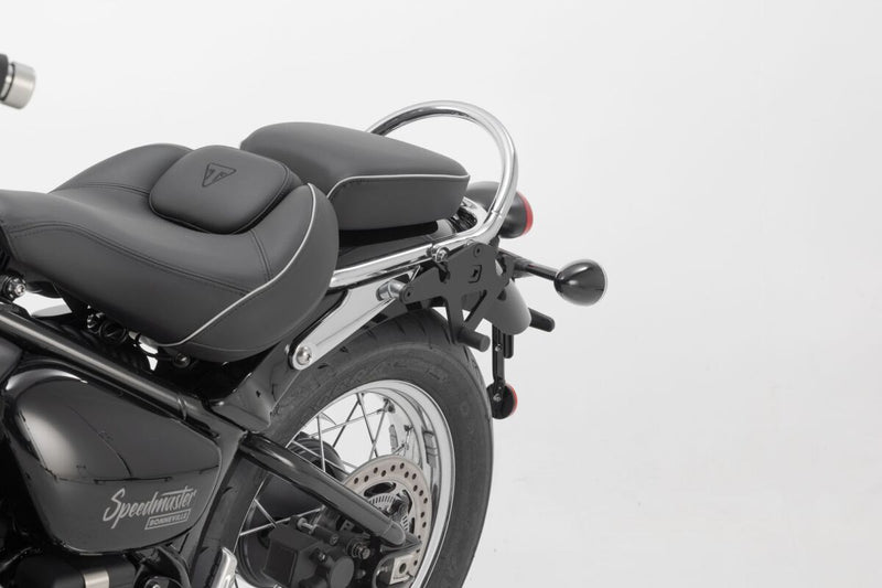 SW-Motech SLH Side Carrier - Black, Powder-Coated, Luggage, Luggage Rack, Side Carrier - HTA.11.682.10000