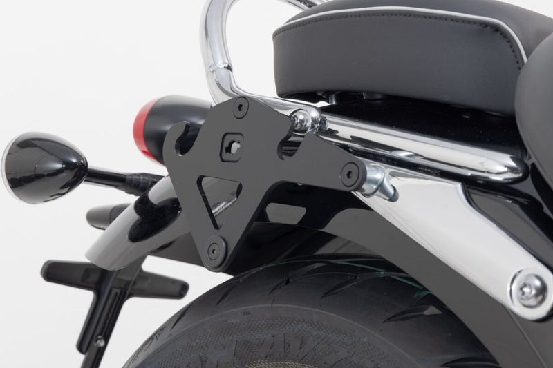 SW-Motech SLH Side Carrier - Black, Powder-Coated, Luggage, Luggage Rack, Side Carrier - HTA.11.682.11000