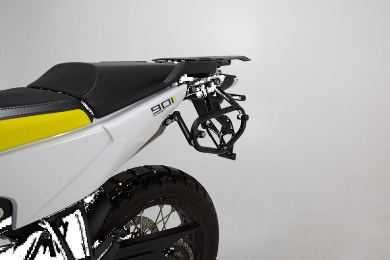 SW-Motech SLC Side Carrier - Black, Powder-Coated, Left, Luggage, Luggage Rack, Side Carrier - HTA.03.992.10000