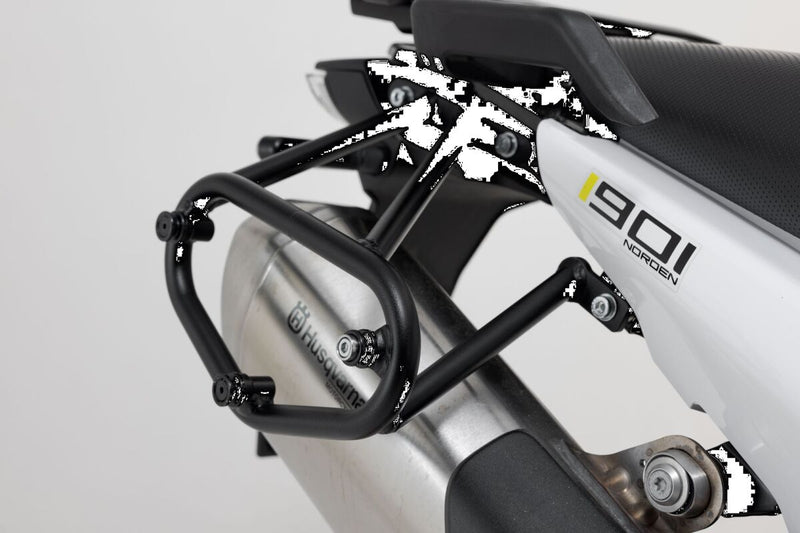 SW-Motech SLC Side Carrier - Black, Powder-Coated, Luggage, Luggage Rack, Right, Side Carrier - HTA.03.992.11000
