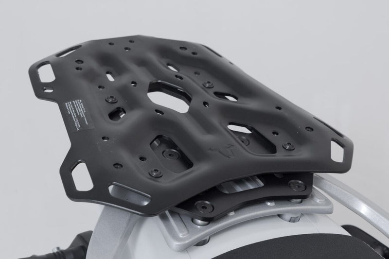 SW-Motech Adventure Rack - Black, Powder-Coated, Luggage, Luggage Rack, Rear, Rear Rack - GPT.23.017.19000/B