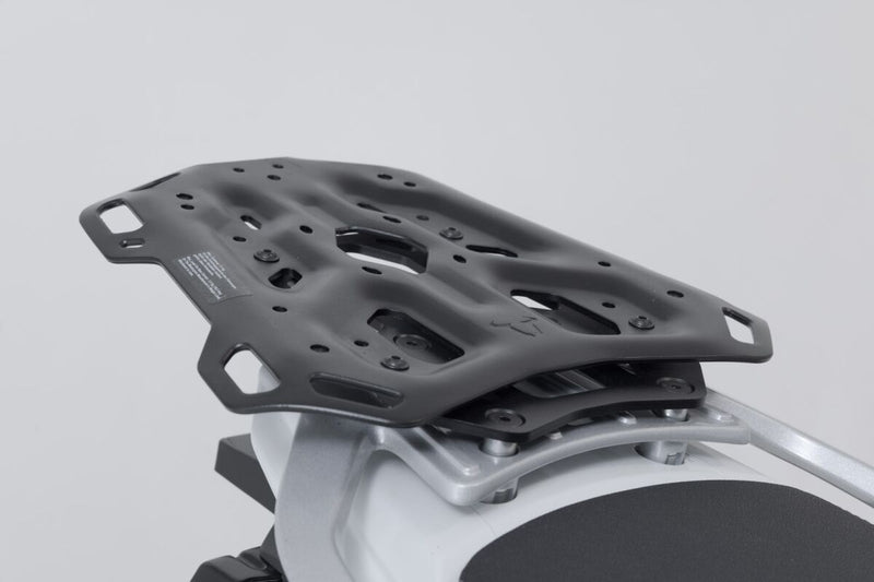 SW-Motech Adventure Rack - Black, Powder-Coated, Luggage, Luggage Rack, Rear, Rear Rack - GPT.23.017.19000/B