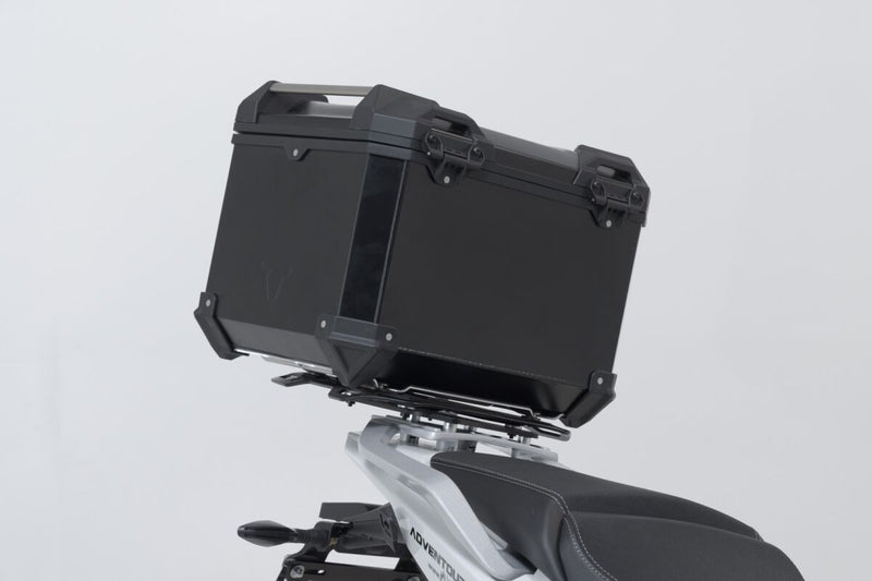 SW-Motech Adventure Rack - Black, Powder-Coated, Luggage, Luggage Rack, Rear, Rear Rack - GPT.23.017.19000/B