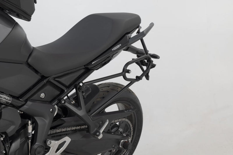 SW-Motech SLC Side Carrier - Black, Powder-Coated, Left, Luggage, Luggage Rack, Side Carrier - HTA.11.991.10000