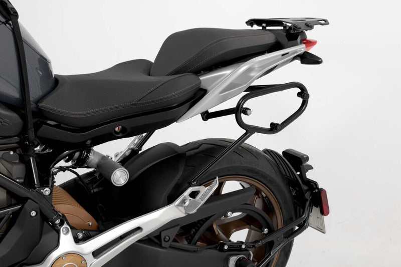 SW-Motech SLC Side Carrier - Black, Powder-Coated, Left, Luggage, Luggage Rack, Side Carrier - HTA.29.980.10000