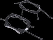 SW-Motech PRO Side Carrier - Black, Powder-Coated, Left, Right - KFT.22.995.30001/B