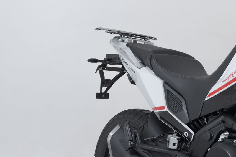 SW-Motech PRO Side Carrier - Black, Powder-Coated, Luggage, Luggage Rack, Side Carrier - KFT.23.017.30000/B