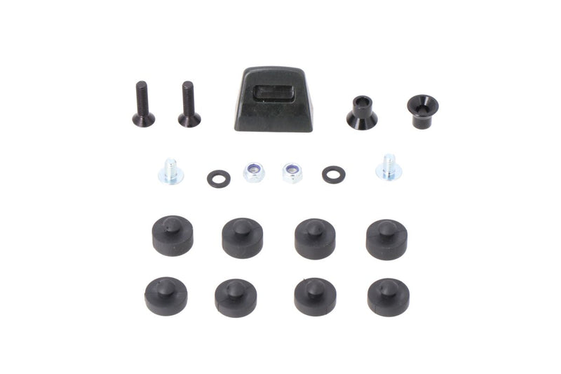 SW-Motech Adapter Kit for Steel Rack - Black, Luggage, Luggage Rack, Rear, Rear Rack
