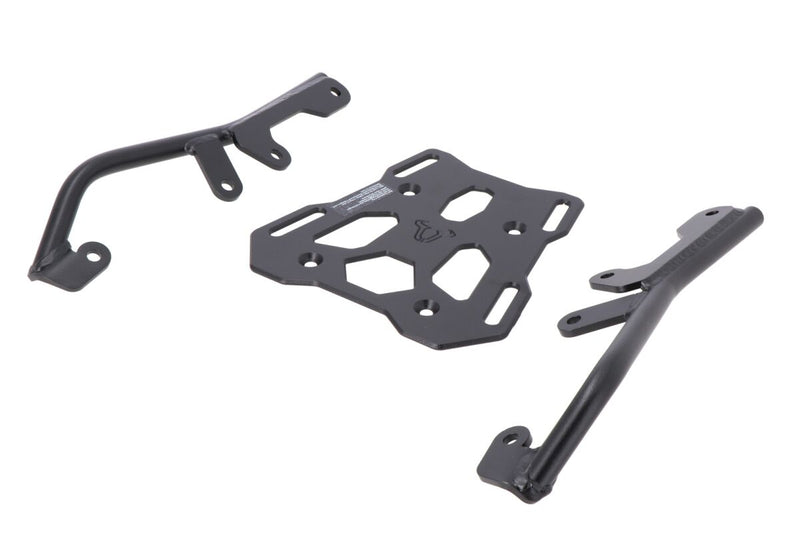 SW-Motech Street Rack - Black, Powder-Coated, Powder-Coated Black, Luggage Rack, Rear, Rear Rack - GPT.03.701.16001/B