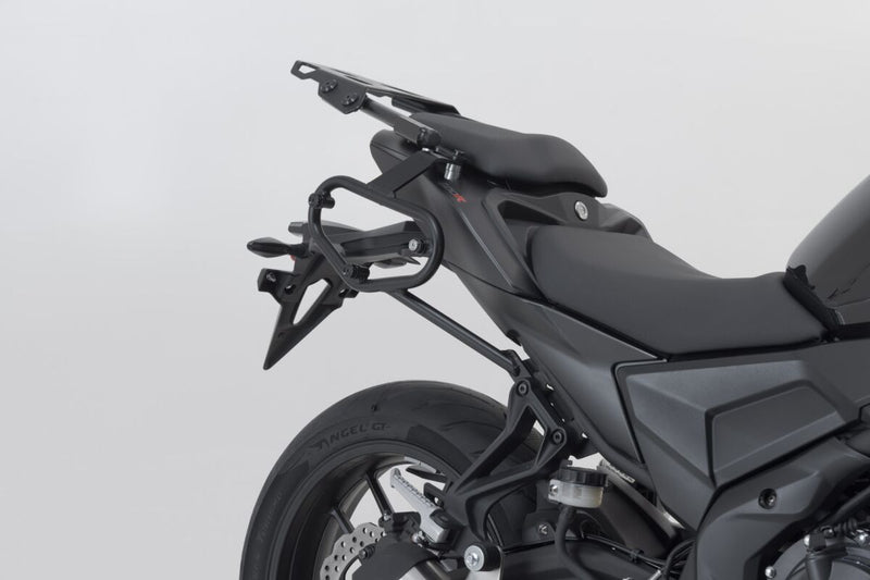 SW-Motech SLC Side Carrier - Black, Powder-Coated, Luggage, Luggage Rack, Right, Side Carrier - HTA.02.066.11000