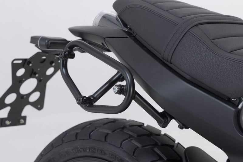 SW-Motech SLC Side Carrier - Black, Powder-Coated, Luggage, Luggage Rack, Right, Side Carrier - HTA.19.044.11000
