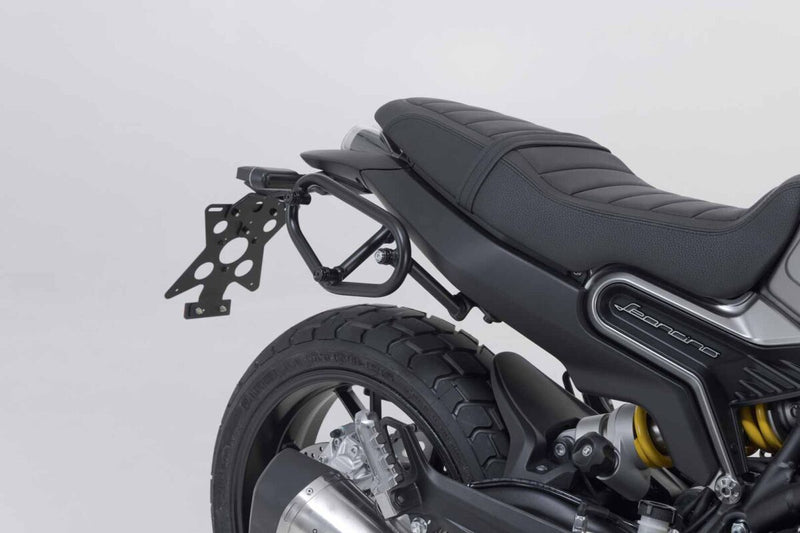 SW-Motech SLC Side Carrier - Black, Powder-Coated, Luggage, Luggage Rack, Right, Side Carrier - HTA.19.044.11000