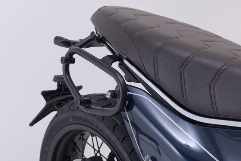 SW-Motech SLC Side Carrier - Black, Powder-Coated, Luggage, Luggage Rack, Right, Side Carrier - HTA.22.088.11000