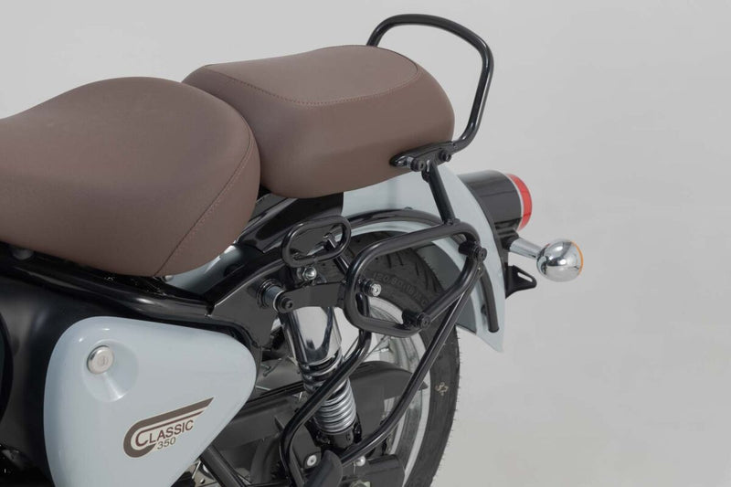 SW-Motech SLC Side Carrier - Black, Powder-Coated, Left, Luggage, Luggage Rack, Side Carrier - HTA.41.026.10000
