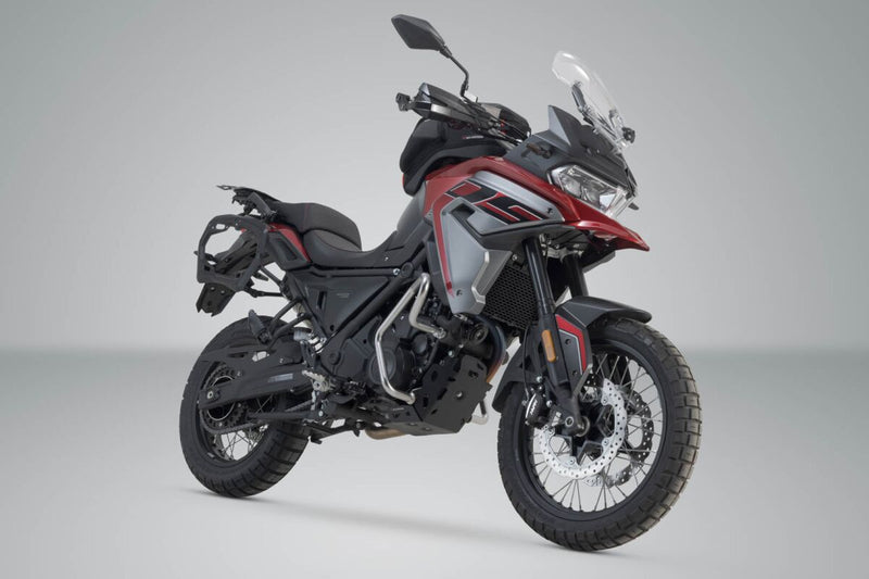 SW-Motech PRO Side Carrier - Black, Powder-Coated, Luggage, Luggage Rack, Side Carrier - KFT.02.049.30000/B