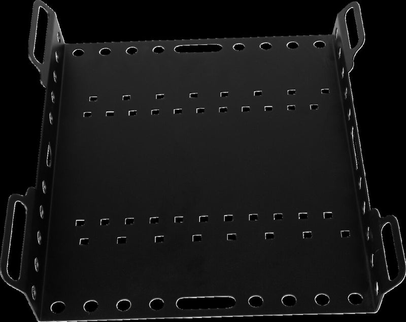 Moose Offroad Hard-parts Universal Bike Rack Mounting Plate - Black, Bag Carrier, Rear