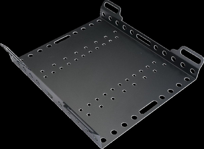Moose Offroad Hard-parts Universal Bike Rack Mounting Plate - Black, Bag Carrier, Rear