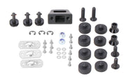 SW-Motech Adapter Kit for Adventure Racks - Black, Luggage - GPT.00.152.40501/B