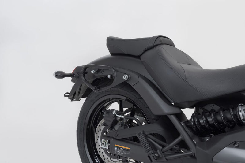 SW-Motech SLC Side Carrier - Black, Powder-Coated, Left, Luggage, Luggage Rack, Side Carrier - HTA.08.855.11001