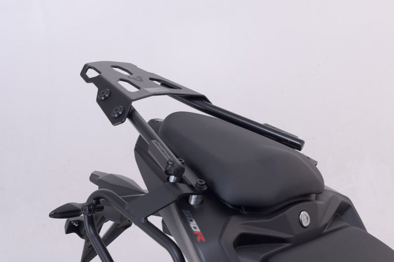 SW-Motech Street Rack - Black, Powder-Coated, Luggage Rack, Rear, Rear Rack - GPT.02.066.16000/B