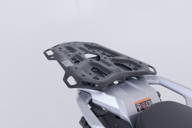 SW-Motech Adventure Rack - Black, Powder-Coated, Luggage, Luggage Rack, Rear, Rear Rack - GPT.05.601.19000/B