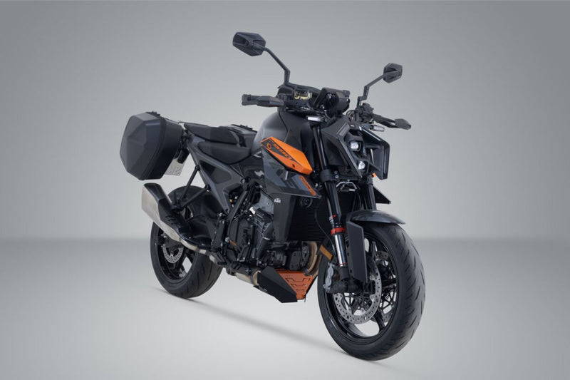SW-Motech SLC Side Carrier - Black, Powder-Coated, Luggage, Luggage Rack, Right, Side Carrier - HTA.04.994.11000