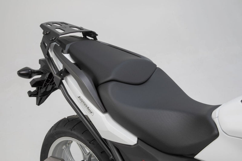 SW-Motech Street Rack - Black, Powder-Coated, Powder-Coated Black, Luggage Rack, Rear, Rear Rack - GPT.01.699.16002/B