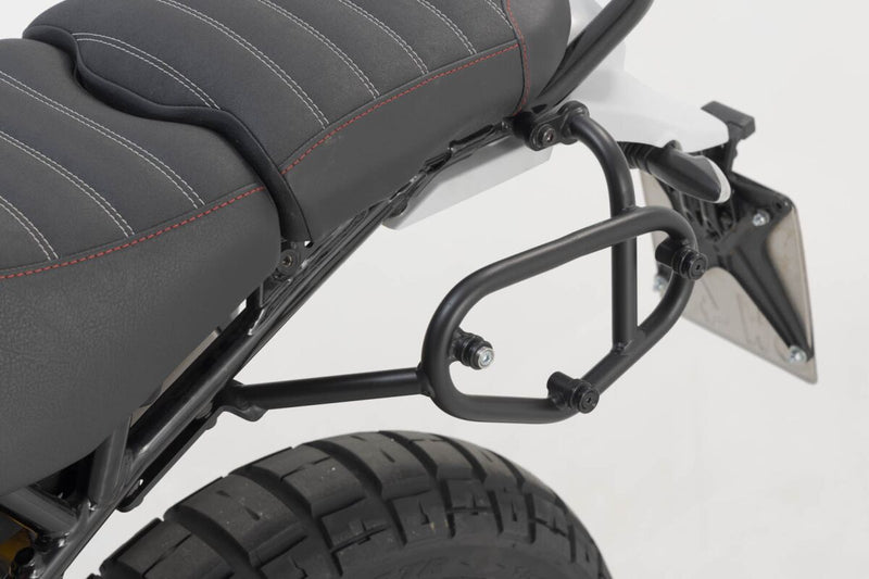 SW-Motech SLC Side Carrier - Black, Powder-Coated, Left, Luggage, Luggage Rack, Side Carrier - HTA.22.995.10001