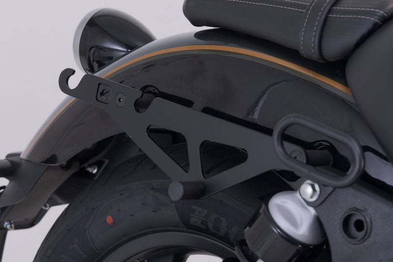 SW-Motech SLH Side Carrier - Black, Powder-Coated, Luggage, Luggage Rack, Side Carrier - HTA.41.069.19001