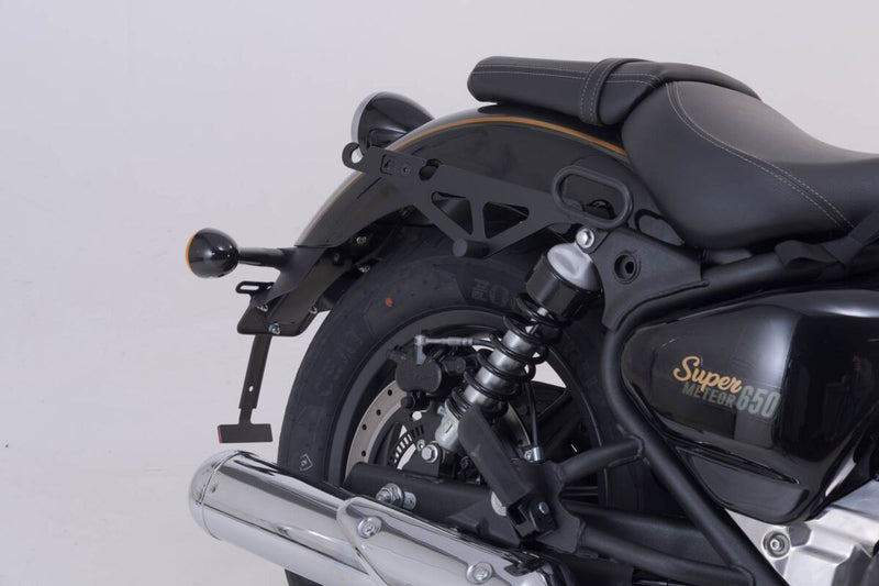 SW-Motech SLH Side Carrier - Black, Powder-Coated, Luggage, Luggage Rack, Side Carrier - HTA.41.069.19001