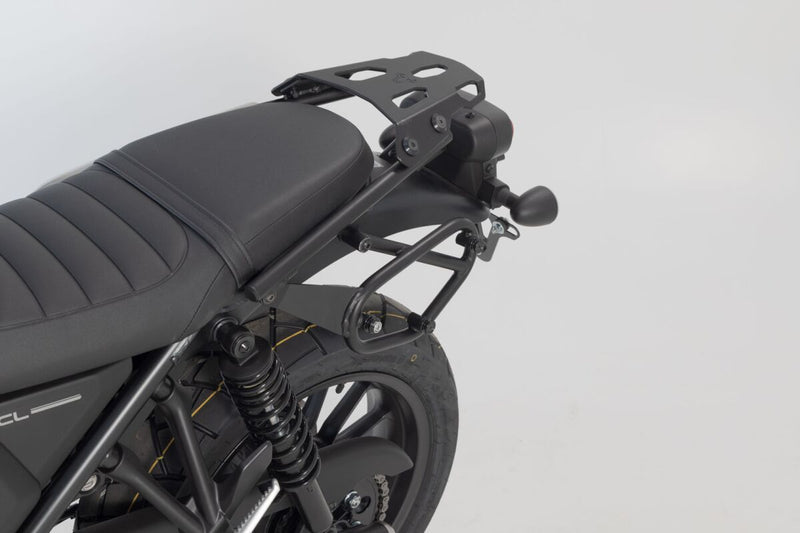 SW-Motech SLC Side Carrier - Black, Powder-Coated, Left, Luggage, Luggage Rack, Side Carrier - HTA.01.086.10000