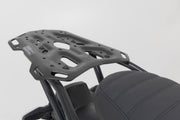 SW-Motech Adventure Rack - Black, Powder-Coated, Luggage, Luggage Rack, Rear, Rear Rack - GPT.07.975.19100/B