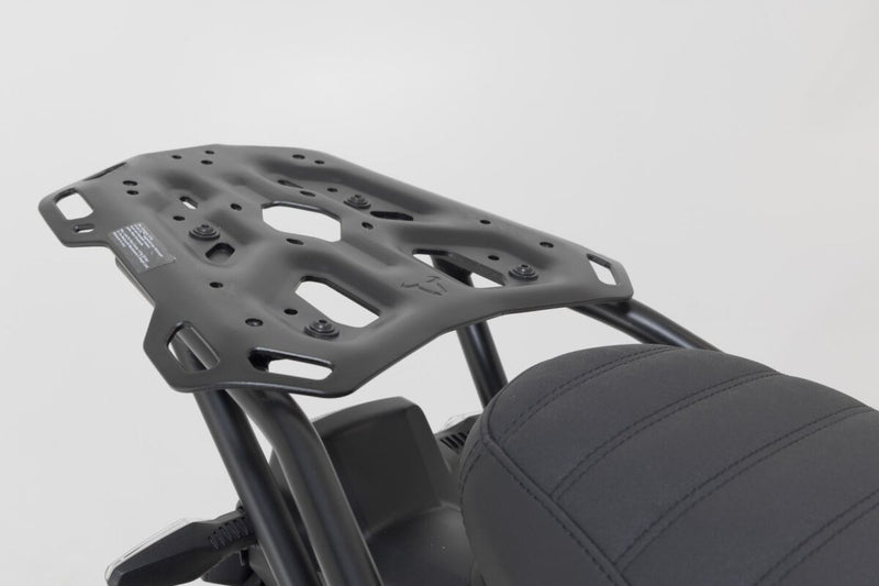 SW-Motech Adventure Rack - Black, Powder-Coated, Luggage, Luggage Rack, Rear, Rear Rack - GPT.07.975.19100/B