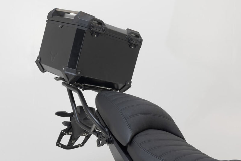 SW-Motech Adventure Rack - Black, Powder-Coated, Luggage, Luggage Rack, Rear, Rear Rack - GPT.07.975.19100/B