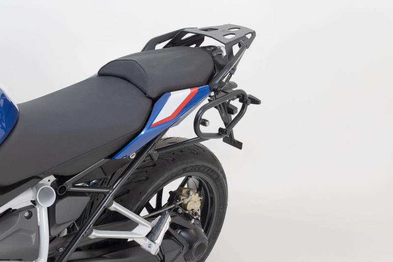 SW-Motech SLC Side Carrier - Black, Powder-Coated, Left, Luggage, Luggage Rack, Side Carrier - HTA.07.913.10001