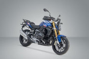 SW-Motech SLC Side Carrier - Black, Powder-Coated, Left, Luggage, Luggage Rack, Side Carrier - HTA.07.913.10001