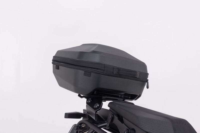 SW-Motech Street Rack - Black, Powder-Coated, Luggage Rack, Rear, Rear Rack - GPT.04.994.16000/B
