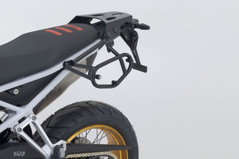SW-Motech SLC Side Carrier - Black, Powder-Coated, Left, Luggage, Luggage Rack, Side Carrier - HTA.07.602.10000