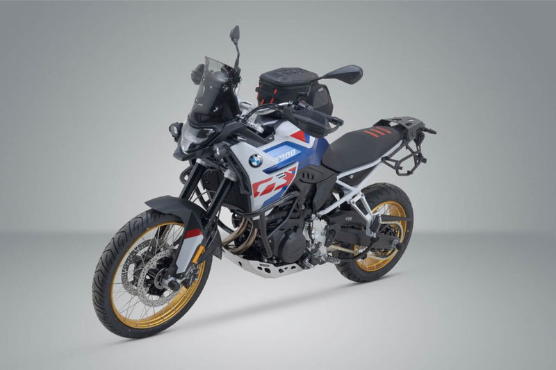 SW-Motech SLC Side Carrier - Black, Powder-Coated, Left, Luggage, Luggage Rack, Side Carrier - HTA.07.602.10000
