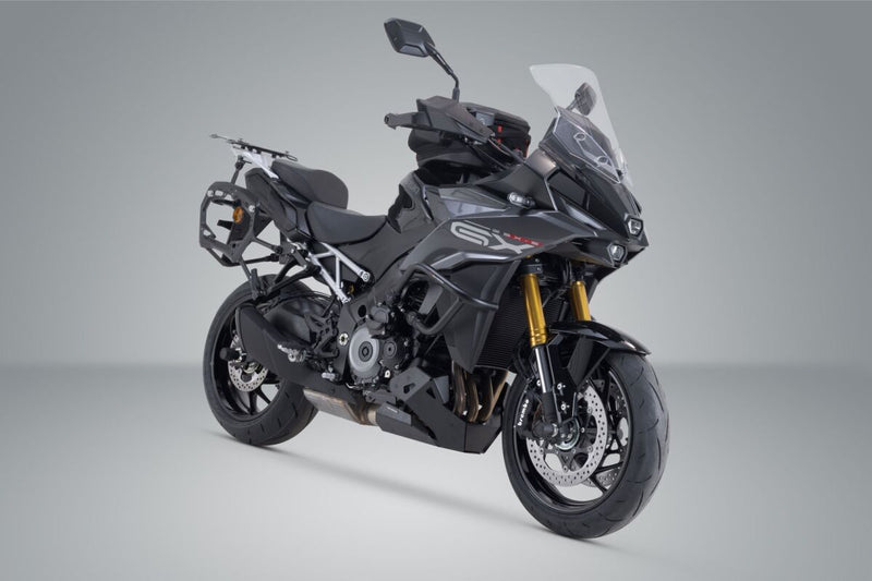SW-Motech PRO Side Carrier - Black, Powder-Coated, Luggage, Luggage Rack, Side Carrier - KFT.05.601.30000/B