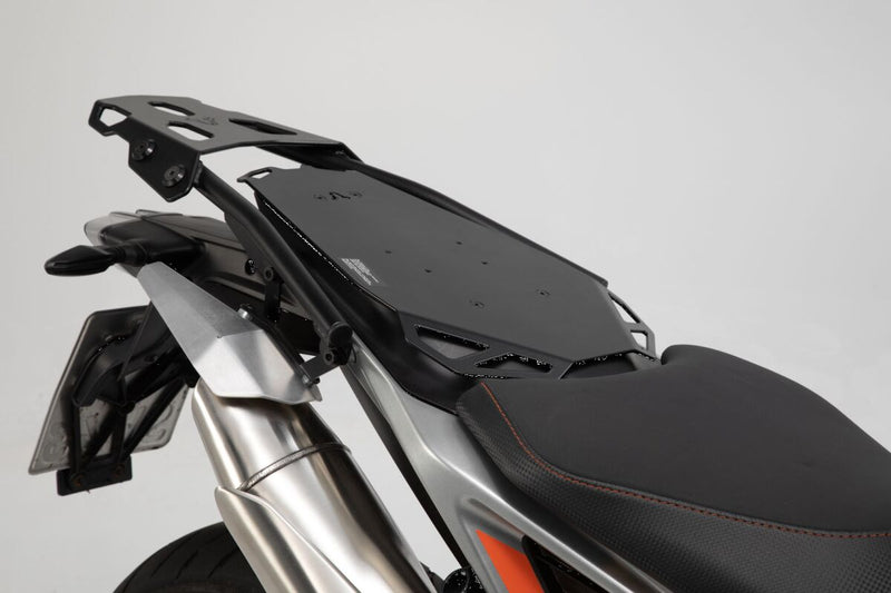 SW-Motech Seat Rack for Passenger Seat - Black, Powder-Coated, Luggage Rack, Rear, Rear Rack - GPT.04.641.40000/B