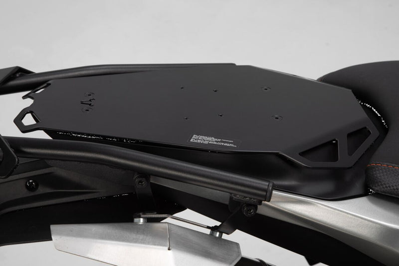 SW-Motech Seat Rack for Passenger Seat - Black, Powder-Coated, Luggage Rack, Rear, Rear Rack - GPT.04.641.40000/B