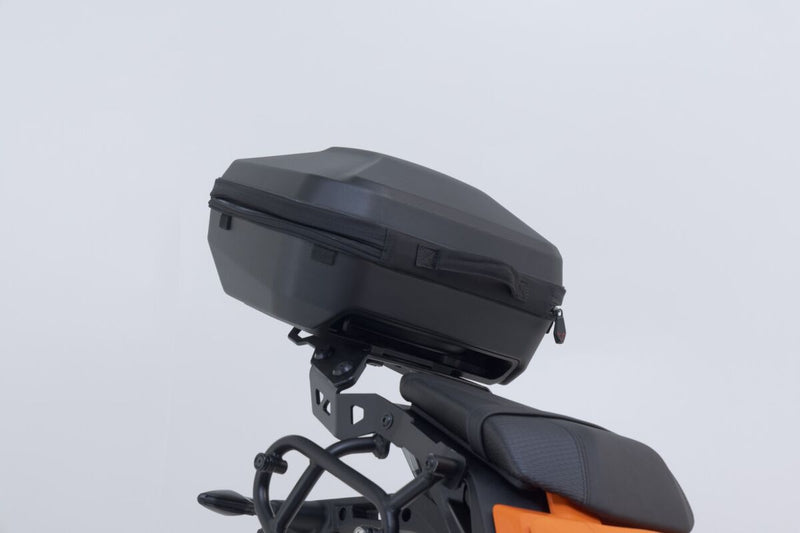 SW-Motech Street Rack - Black, Powder-Coated, Luggage Rack, Rear, Rear Rack - GPT.04.988.16000/B