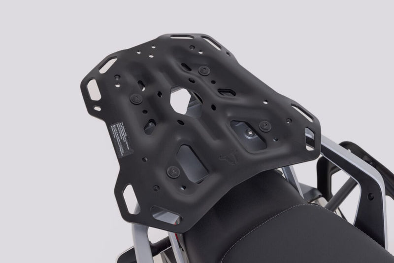 SW-Motech Adventure Rack - Black, Powder-Coated, Luggage, Luggage Rack, Rear, Rear Rack - GPT.17.632.19000/B