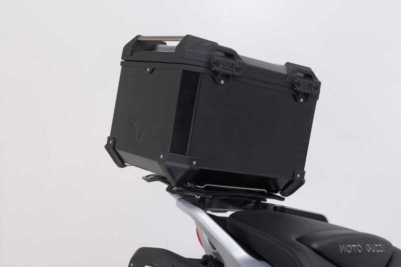 SW-Motech Adventure Rack - Black, Powder-Coated, Luggage, Luggage Rack, Rear, Rear Rack - GPT.17.632.19000/B